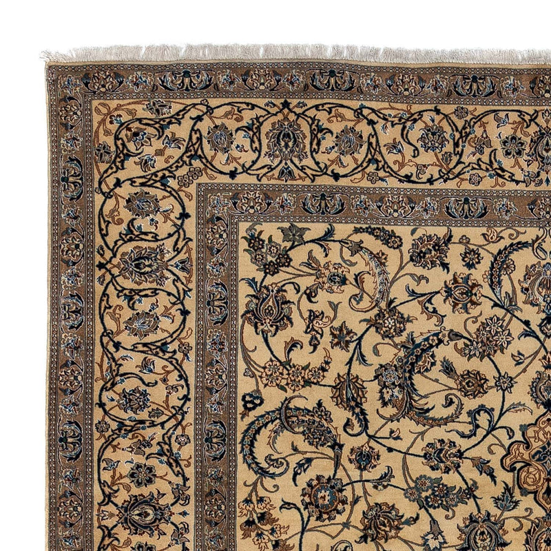 Perserteppich - Nain - Royal 362 x 243 cm - dunkelbeige