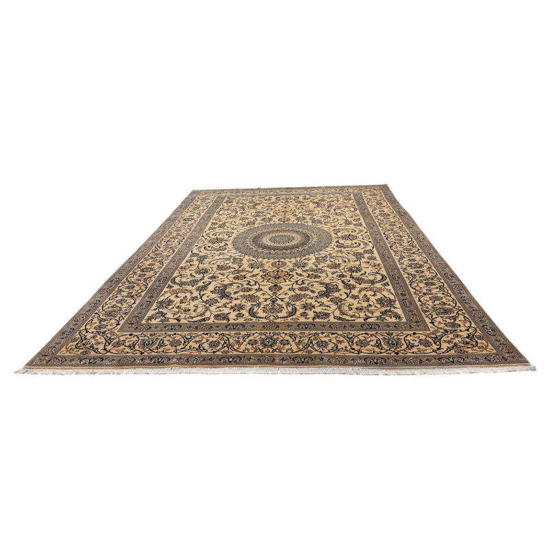 Perserteppich - Nain - Royal 362 x 243 cm - dunkelbeige