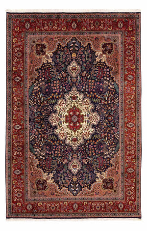 Perserteppich - Täbriz - Royal 302 x 201 cm - dunkelblau