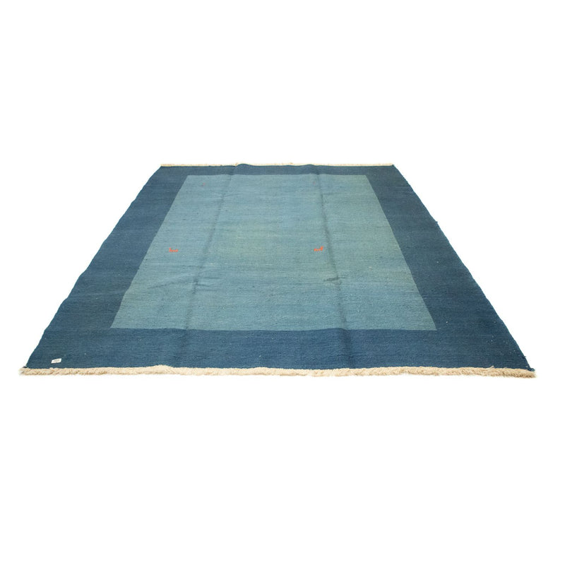 Gabbeh Teppich - Perser 270 x 214 cm - seeblau