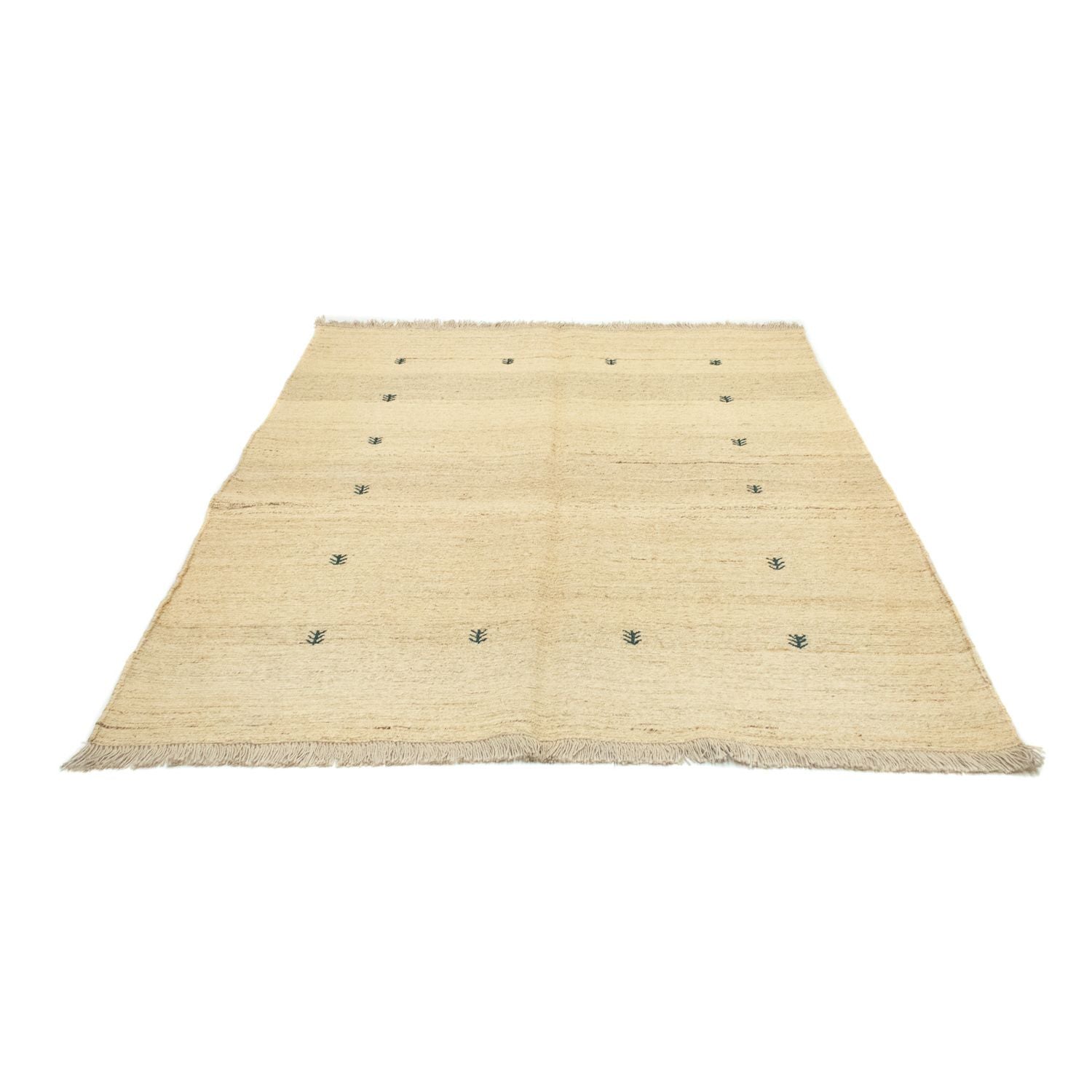Gabbeh Teppich - Perser 192 x 150 cm - beige