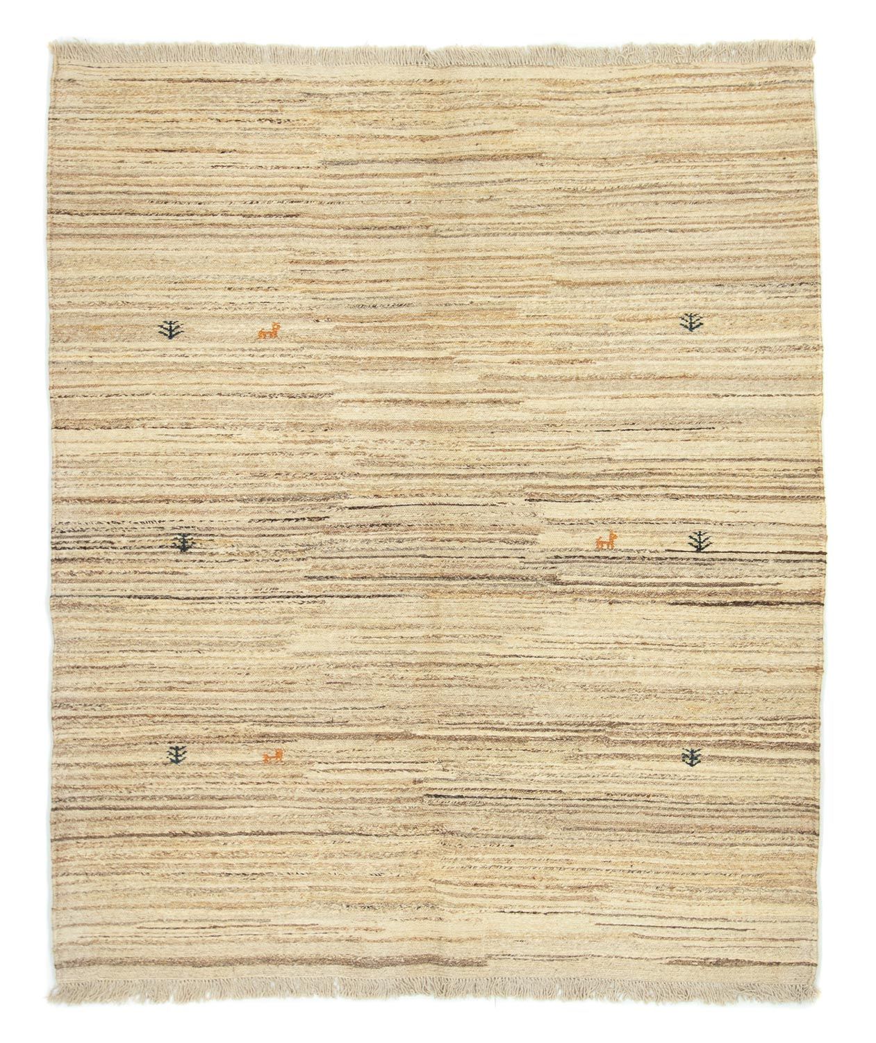 Gabbeh Teppich - Perser 188 x 158 cm