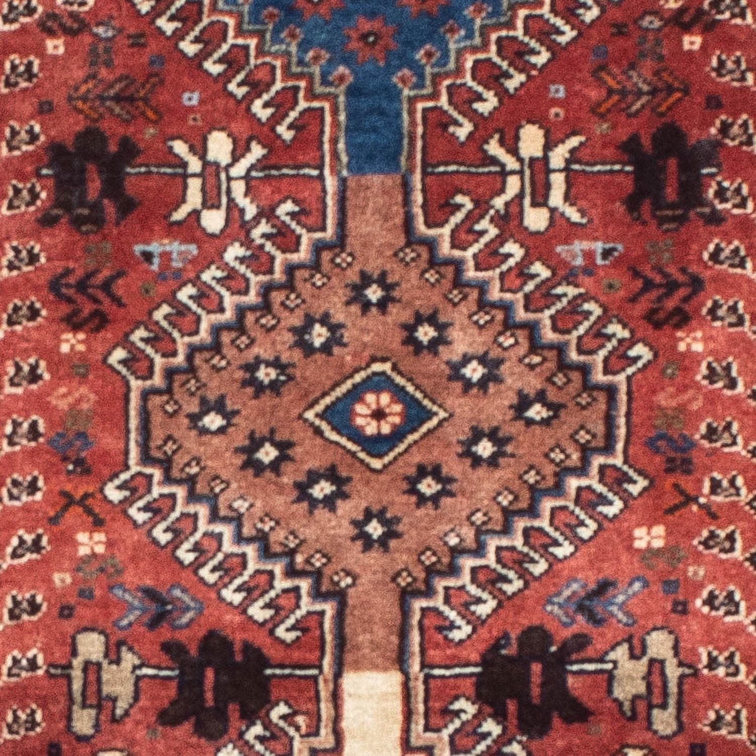 Perserteppich - Nomadic 153 x 70 cm - hellrot