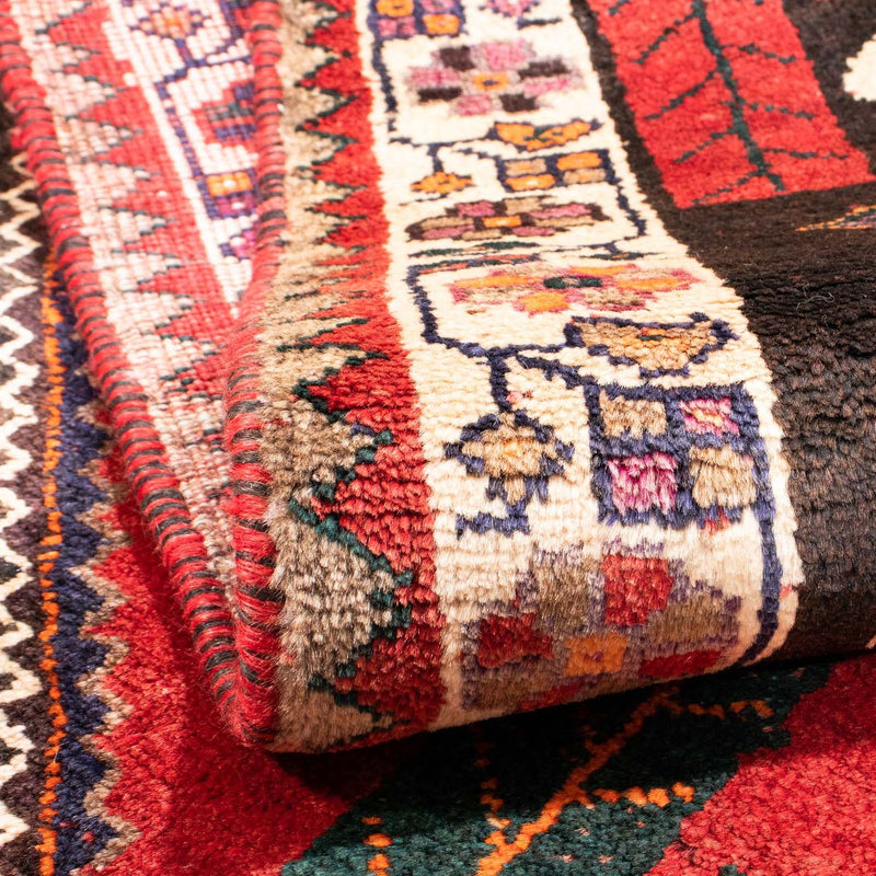 Perserteppich - Nomadic 160 x 110 cm - dunkelrot
