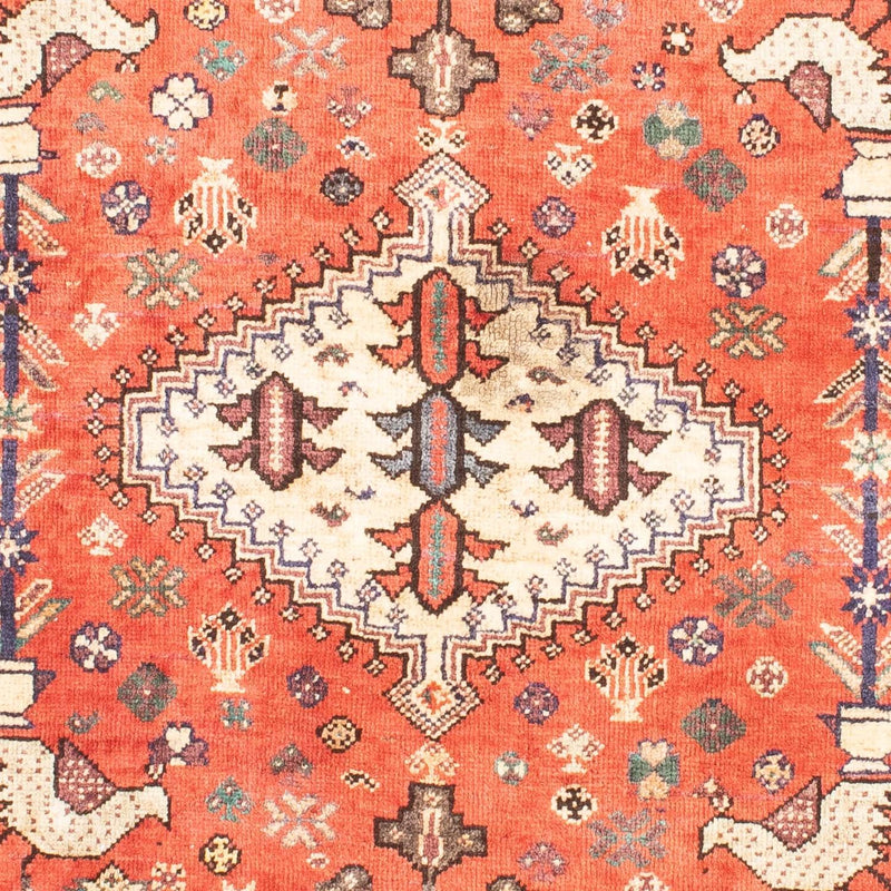 Perserteppich - Nomadic 148 x 108 cm - hellrot