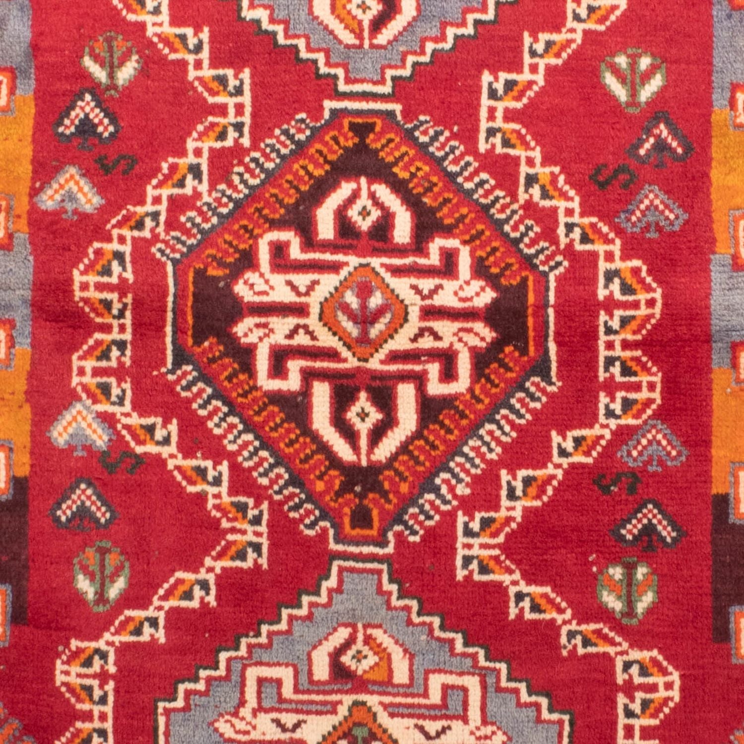 Perserteppich - Nomadic 155 x 105 cm - dunkelrot