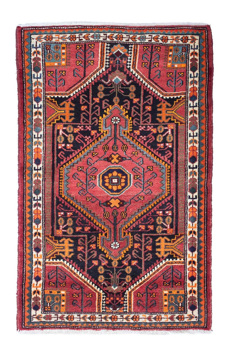 Perserteppich - Nomadic 142 x 90 cm - hellrot