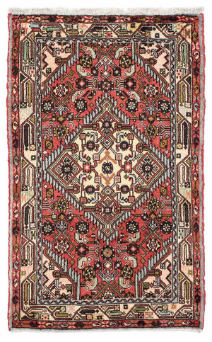 Perserteppich - Nomadic 123 x 77 cm - hellrot