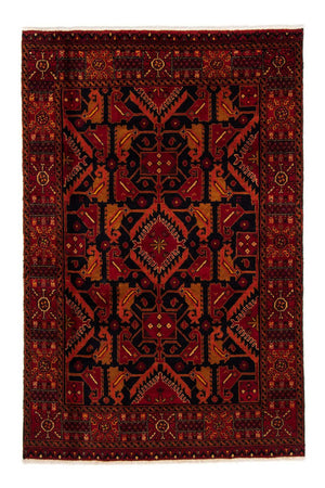 Belutsch Teppich 203 x 130 cm - rot