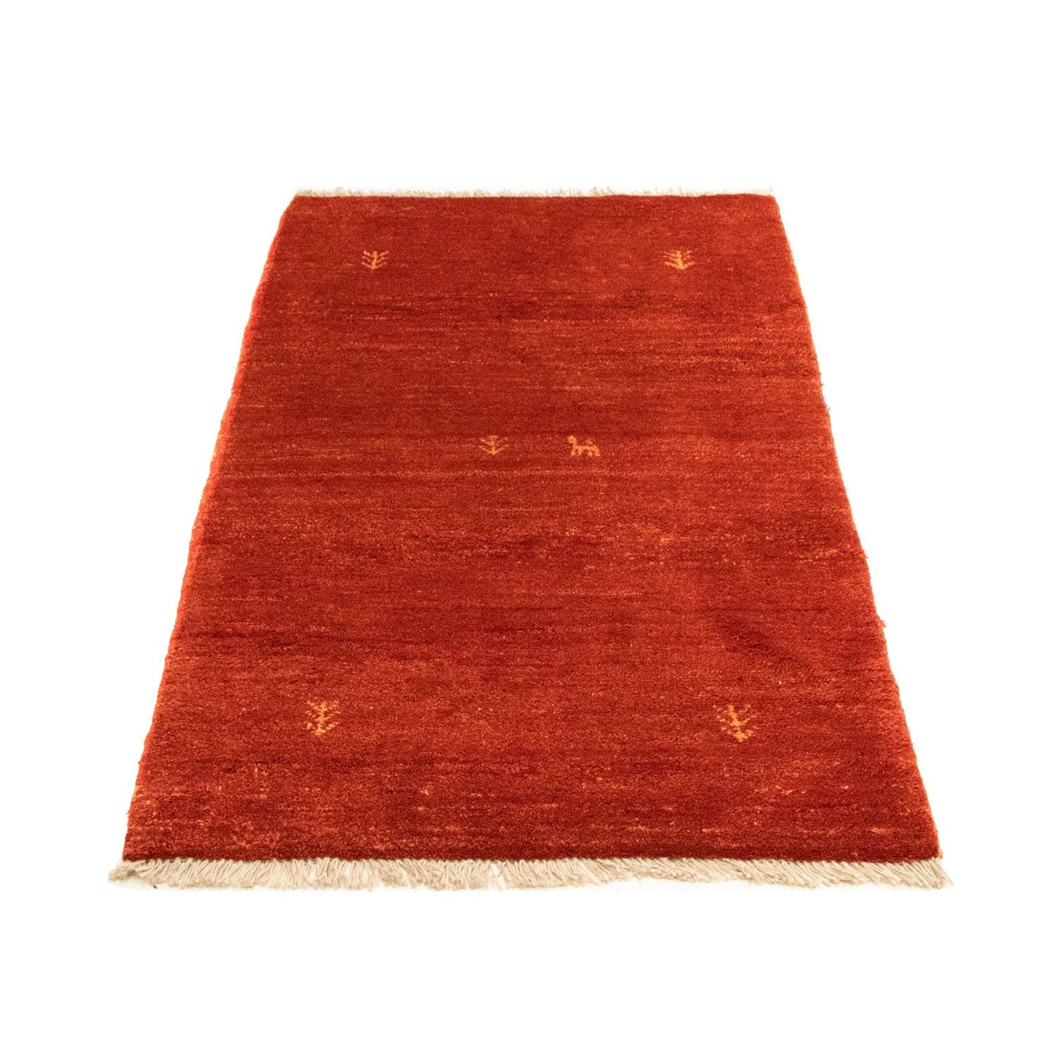 Gabbeh Teppich - Perser 135 x 74 cm - rot