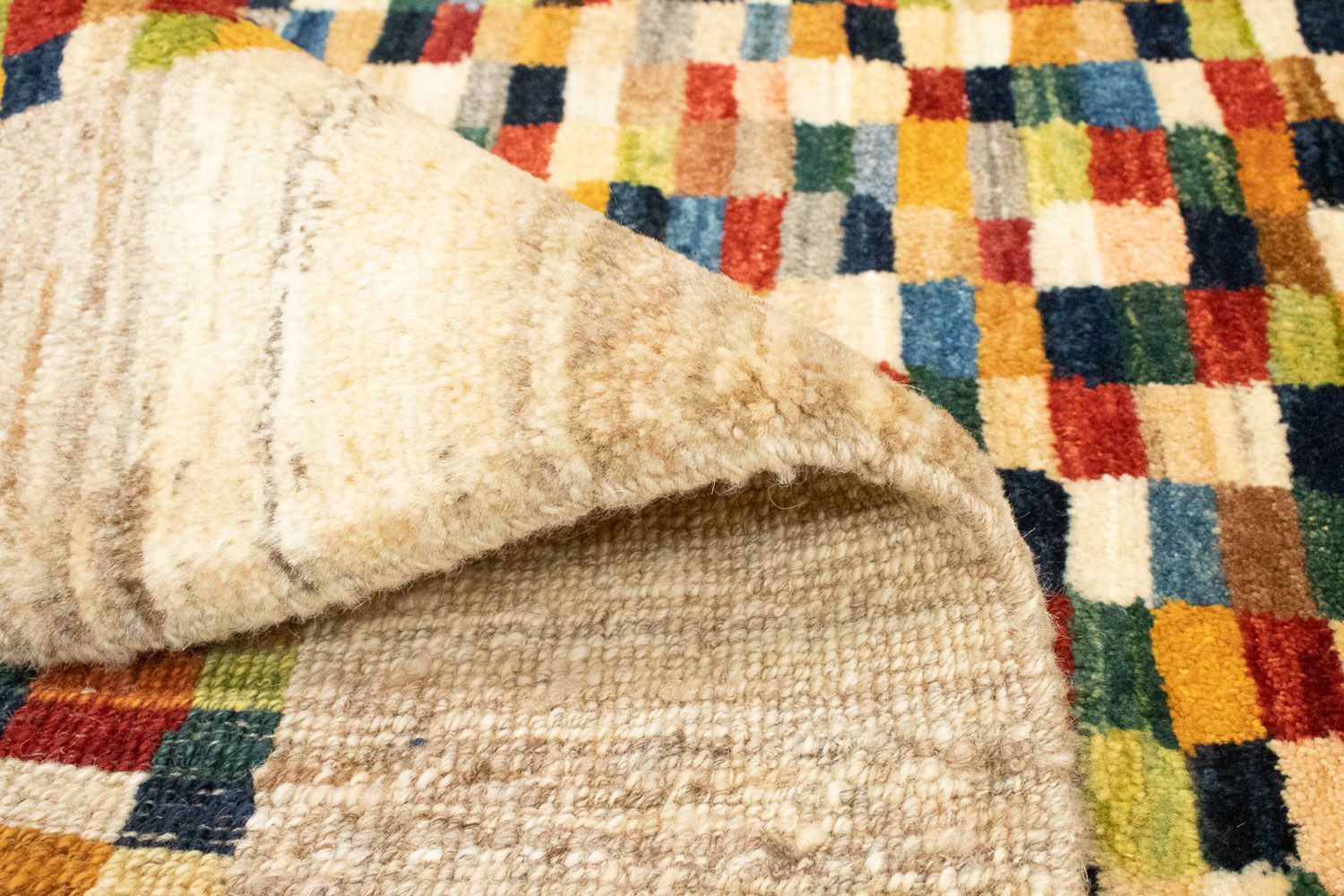Gabbeh Teppich - Perser 154 x 103 cm - mehrfarbig