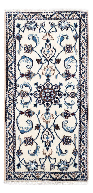 Perserteppich - Nain 139 x 68 cm - beige