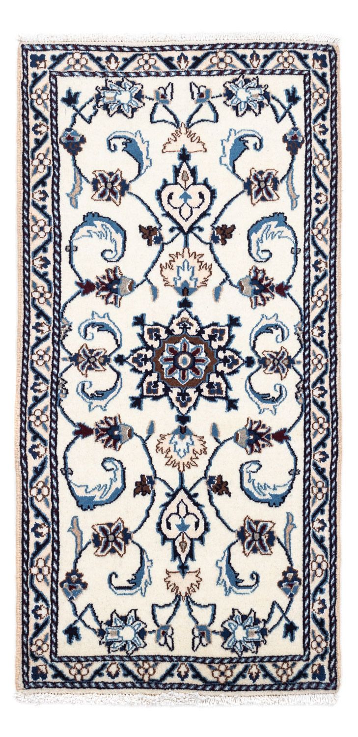 Perserteppich - Nain 139 x 68 cm - beige