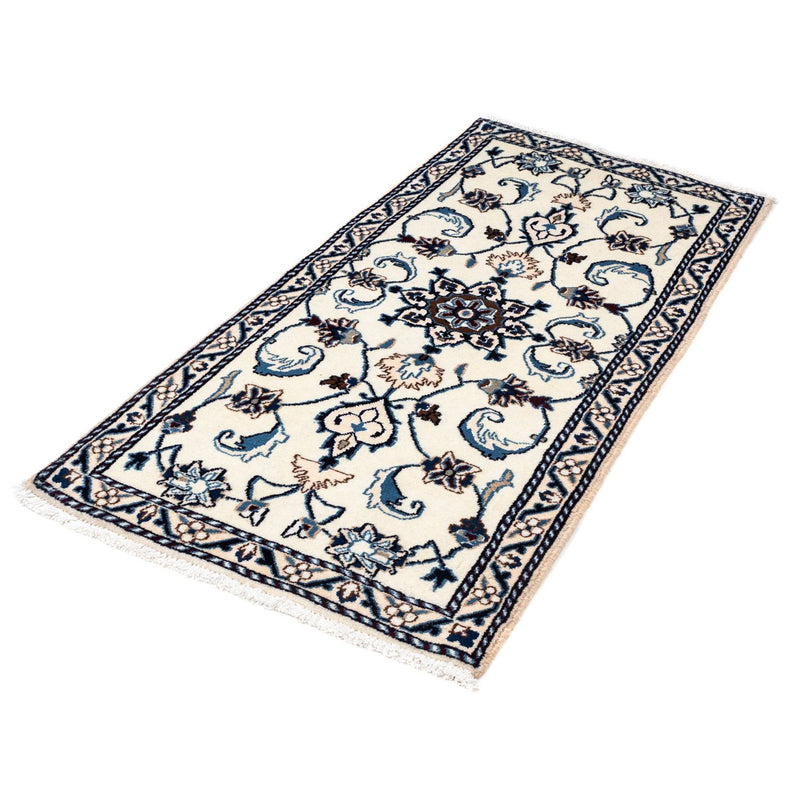 Perserteppich - Nain 139 x 68 cm - beige