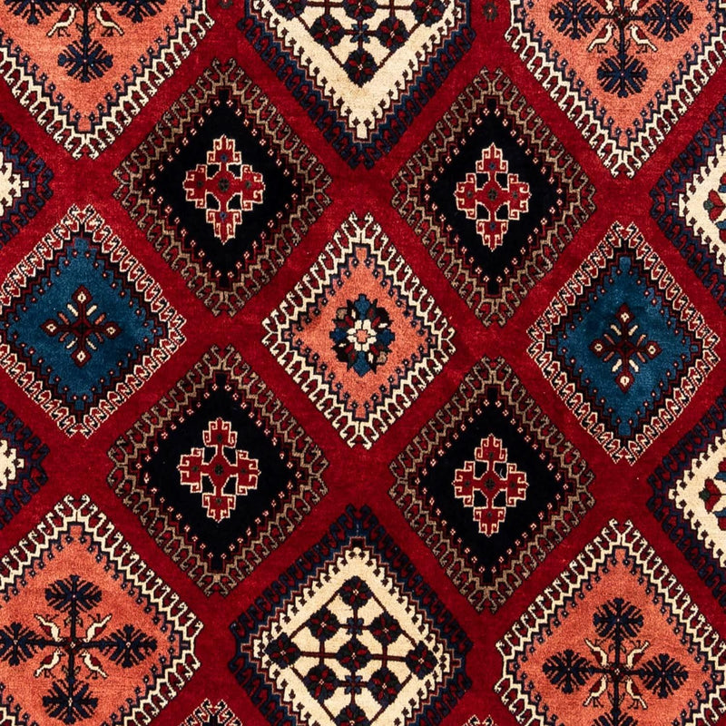 Perserteppich - Nomadic 290 x 252 cm - dunkelrot
