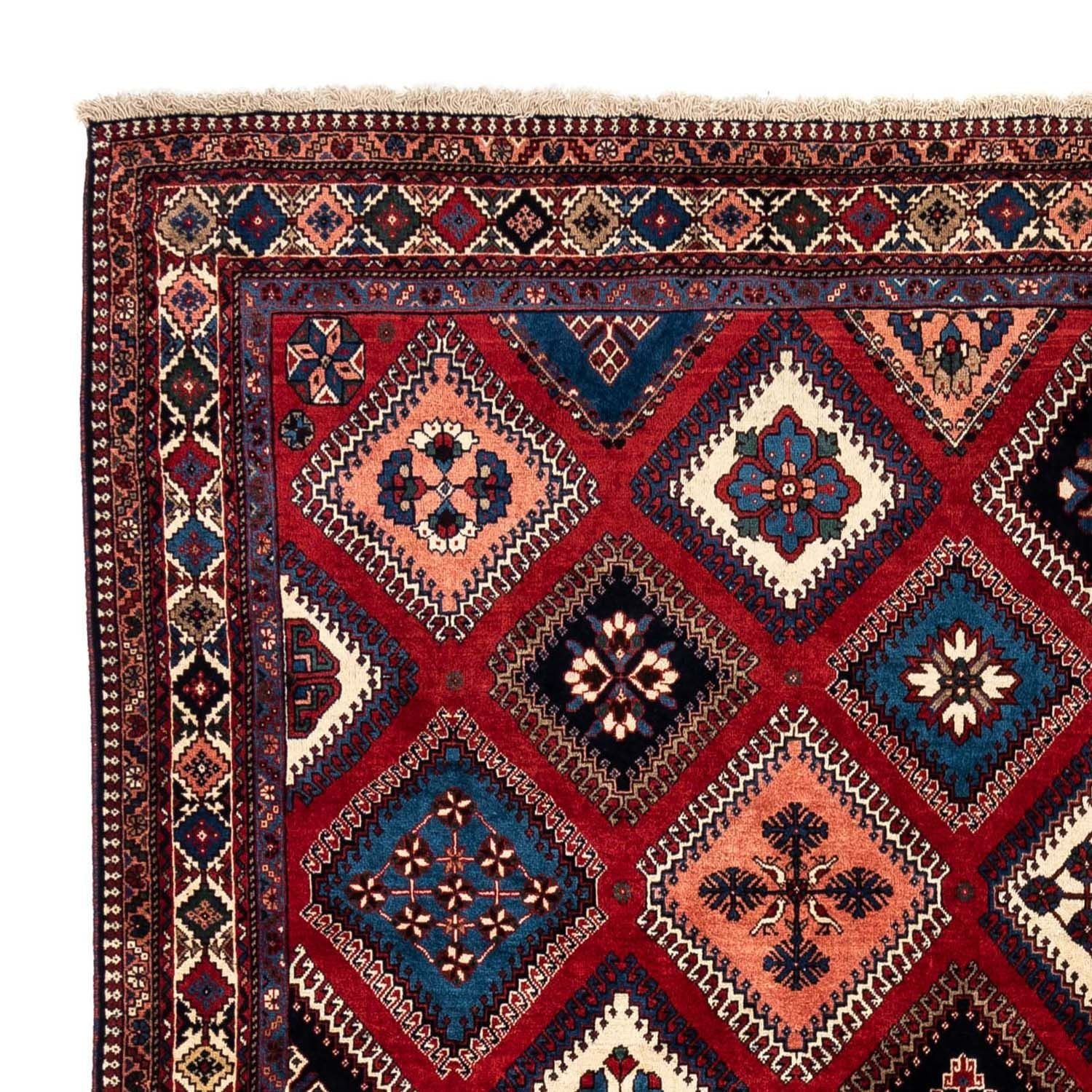 Perserteppich - Nomadic 290 x 252 cm - dunkelrot