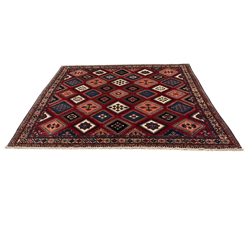 Perserteppich - Nomadic 290 x 252 cm - dunkelrot