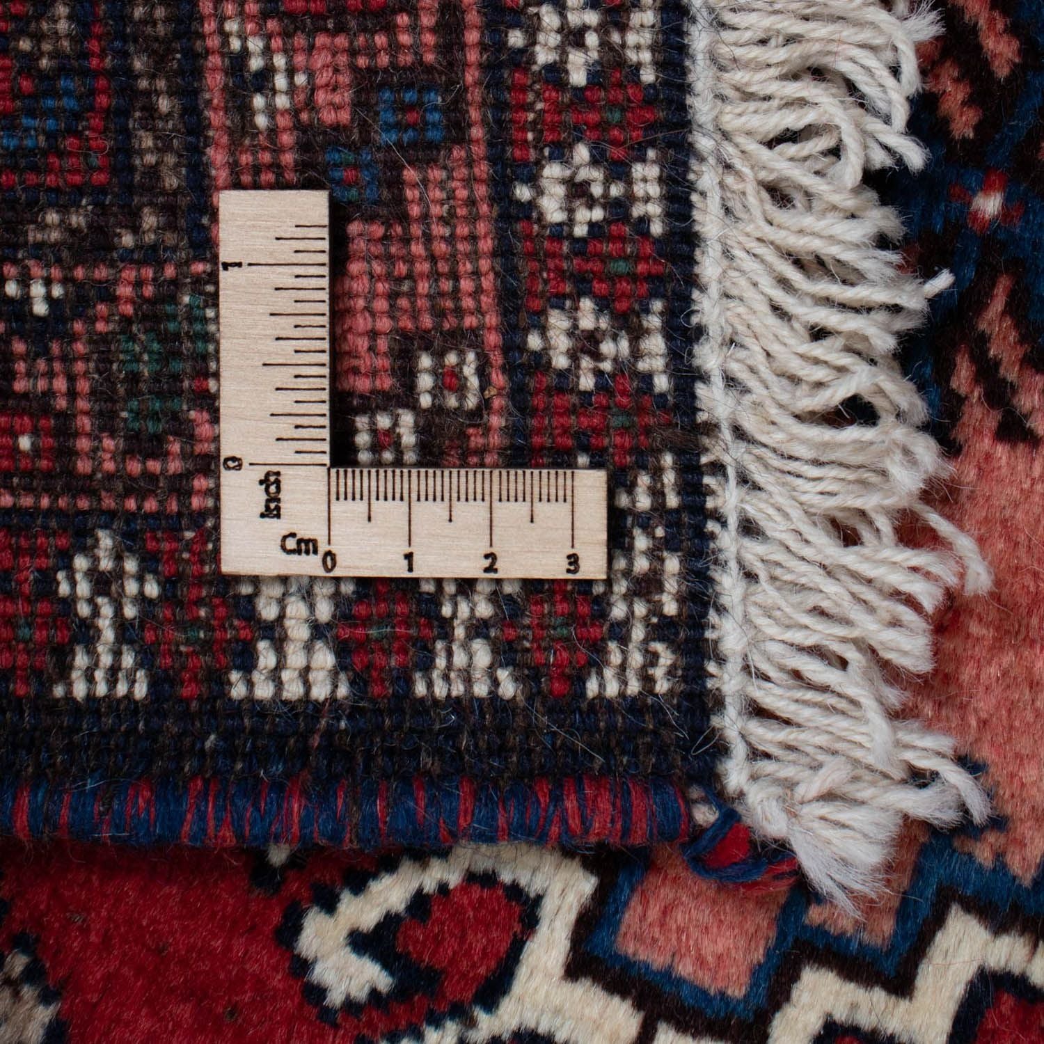 Perserteppich - Nomadic 290 x 252 cm - dunkelrot