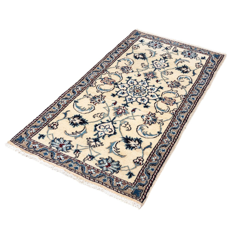 Perserteppich - Nain 135 x 68 cm - beige