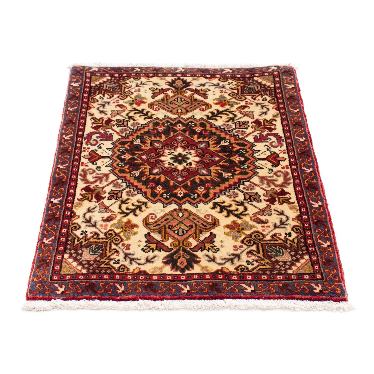 Perserteppich - Nomadic 95 x 68 cm - beige