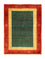 Gabbeh Teppich - Perser 181 x 127 cm - grün