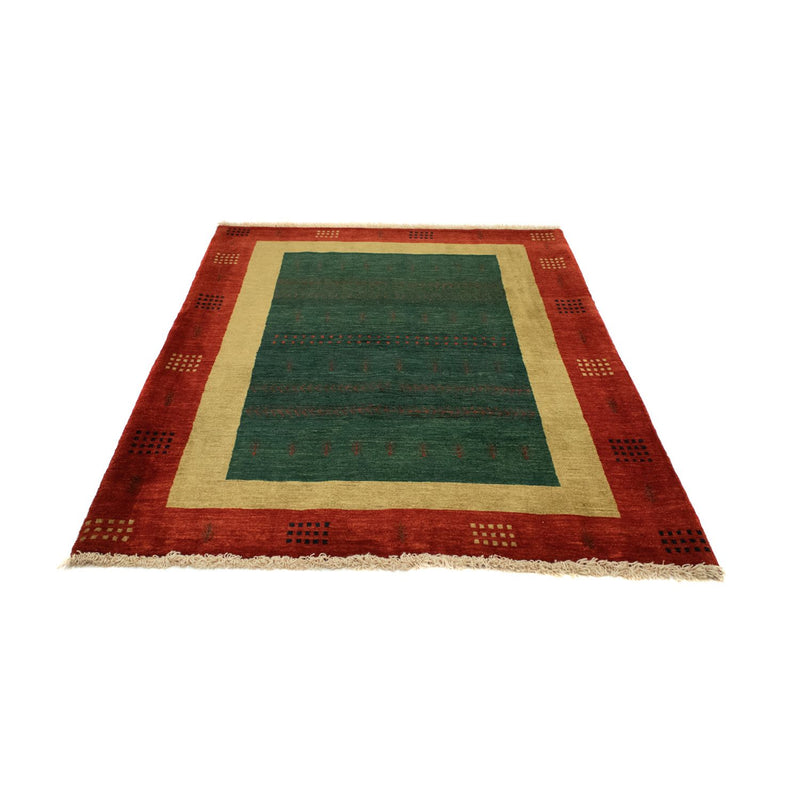 Gabbeh Teppich - Perser 181 x 127 cm - grün