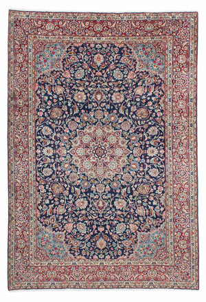Perserteppich - Royal 293 x 203 cm - dunkelblau