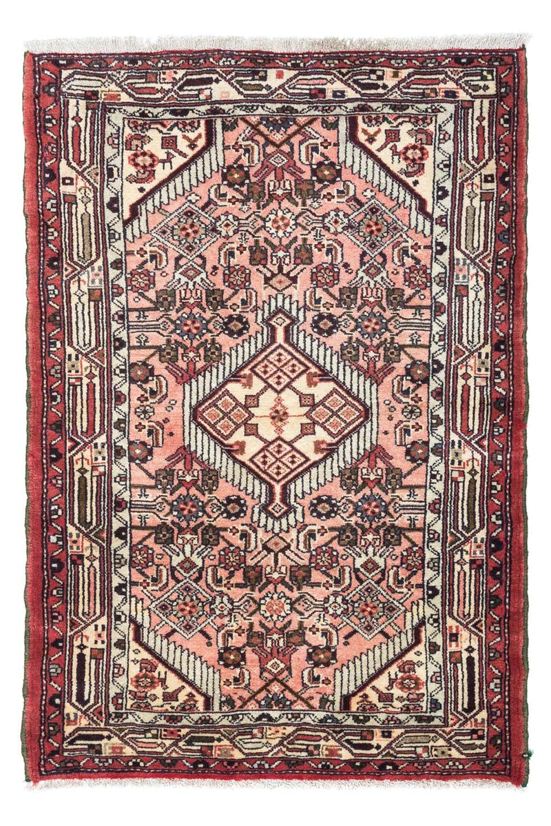 Perserteppich - Nomadic 121 x 80 cm - hellrot