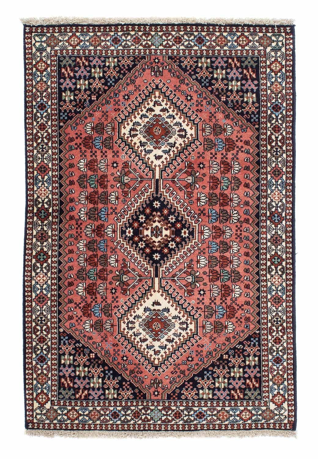 Perserteppich - Nomadic 148 x 102 cm - hellrot