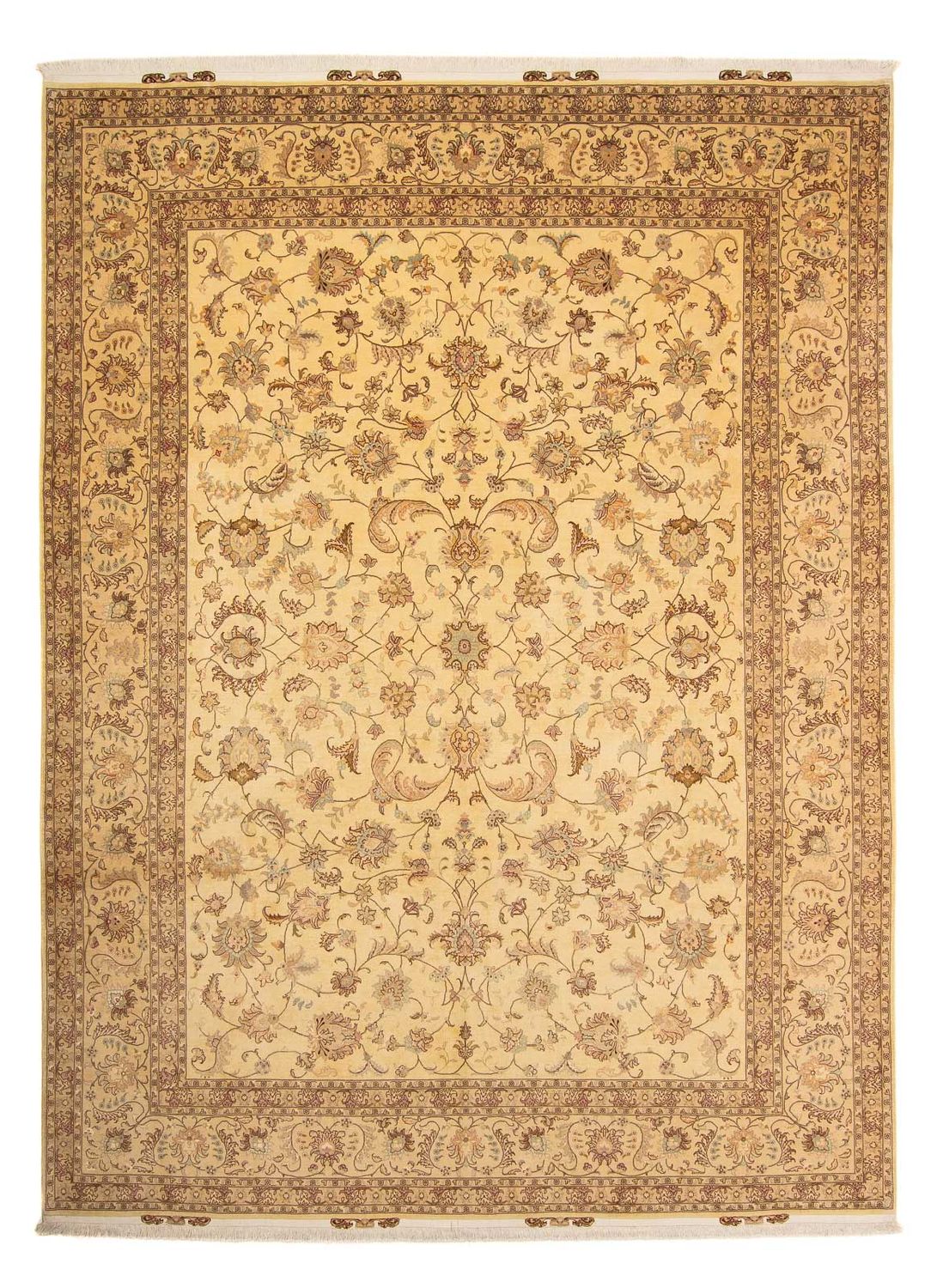 Perserteppich - Täbriz - Royal 393 x 298 cm Wohnzimmer Teppich