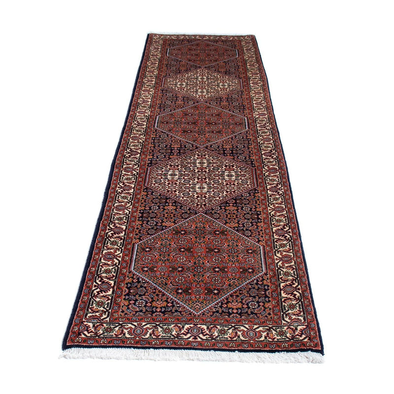 Perserteppich - Bidjar - Royal 291 x 70 cm - dunkelblau