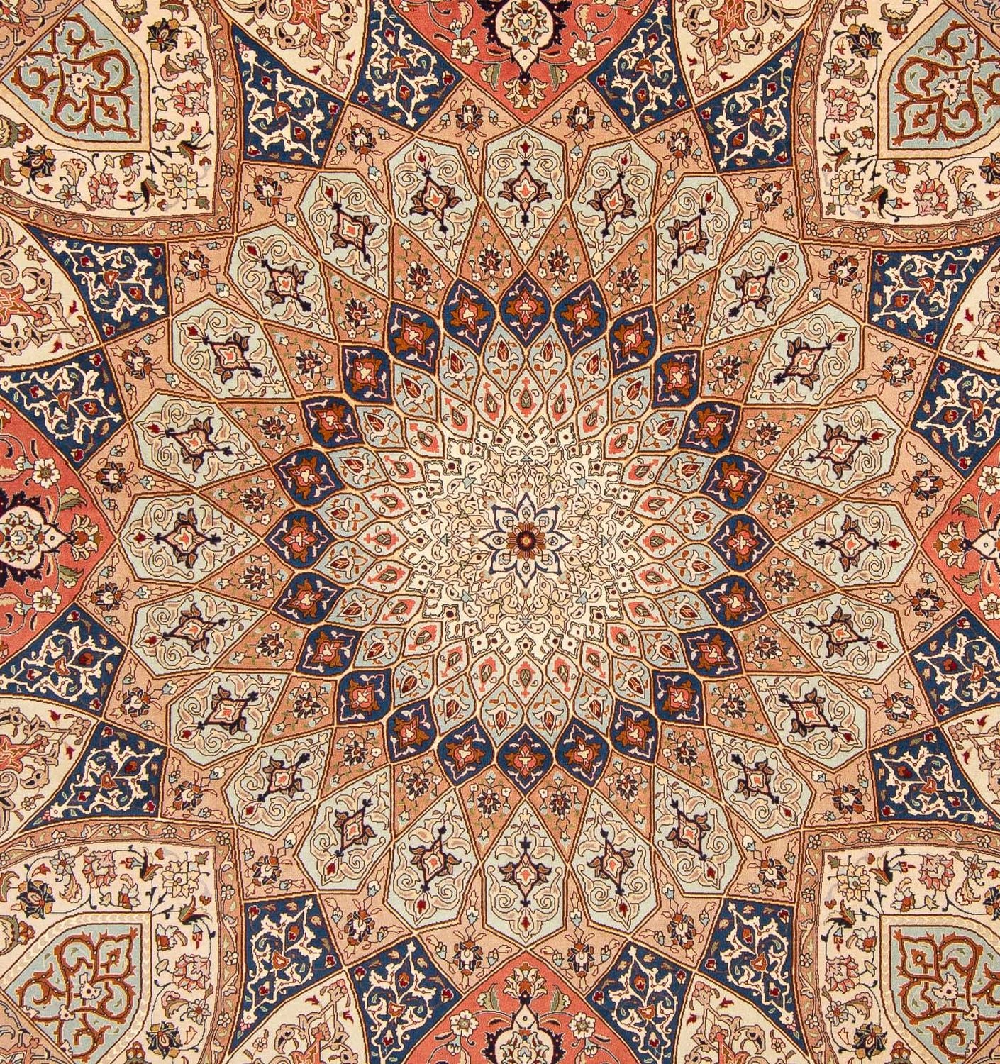 Perserteppich - Täbriz - Royal 253 x 250 cm Teppich Quadratisch