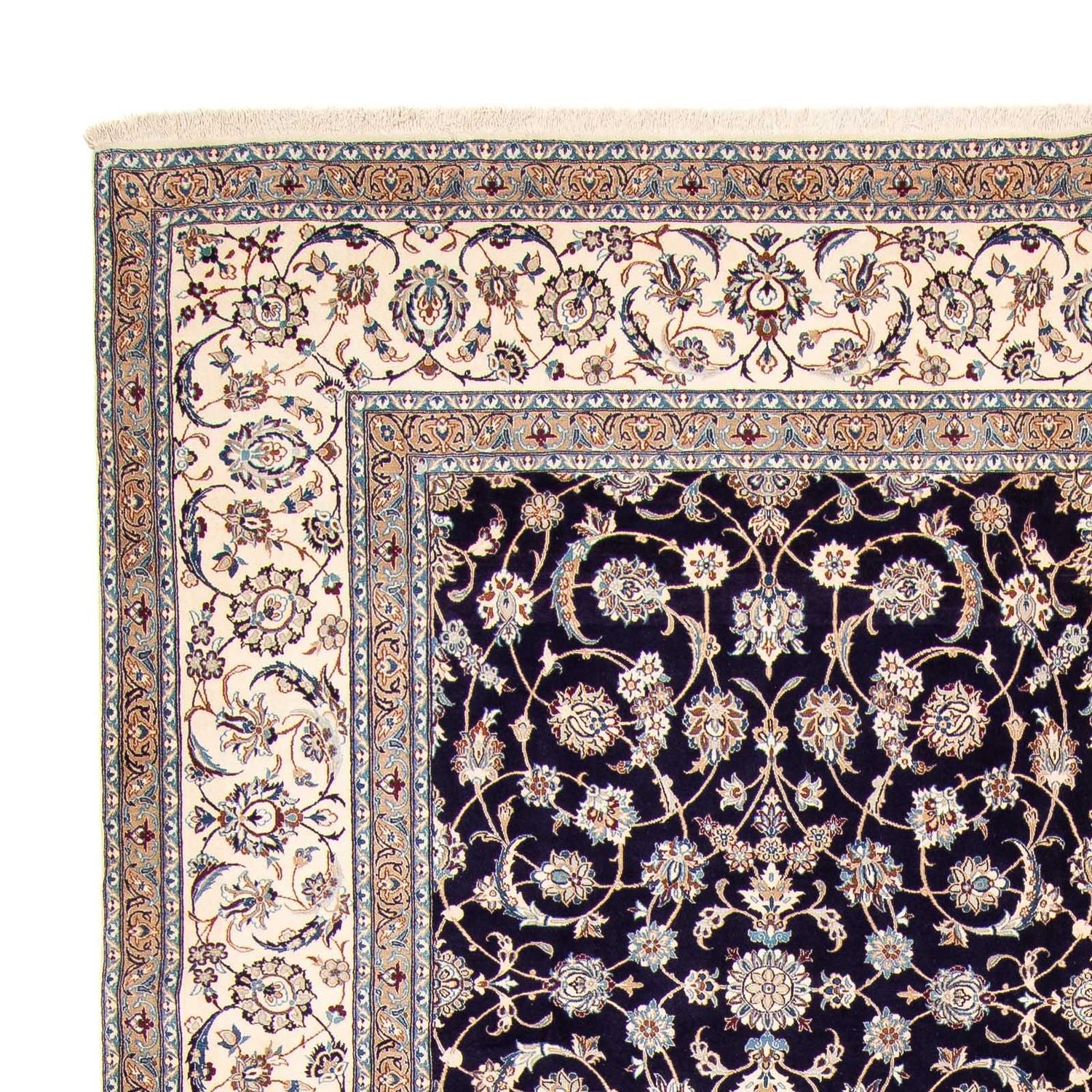Perserteppich - Nain - Premium 430 x 310 cm Teppich Wohnzimmer