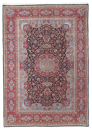 Perserteppich - Royal 405 x 295 cm - dunkelblau