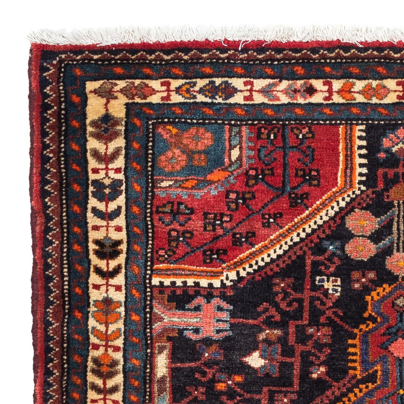 Perserteppich - Nomadic 127 x 90 cm - dunkelrot