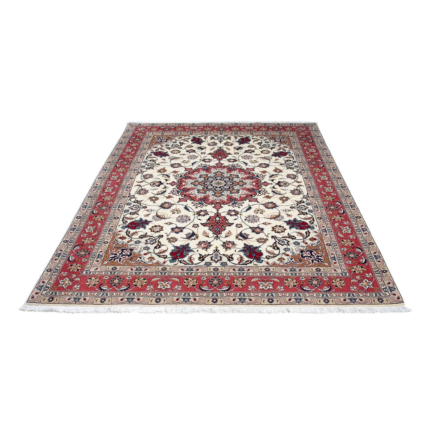 Perserteppich - Täbriz - Royal 206 x 150 cm Teppichbrücke