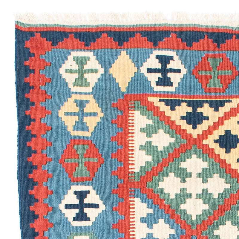 Kelim Teppich - Oriental 175 x 124 cm - blau