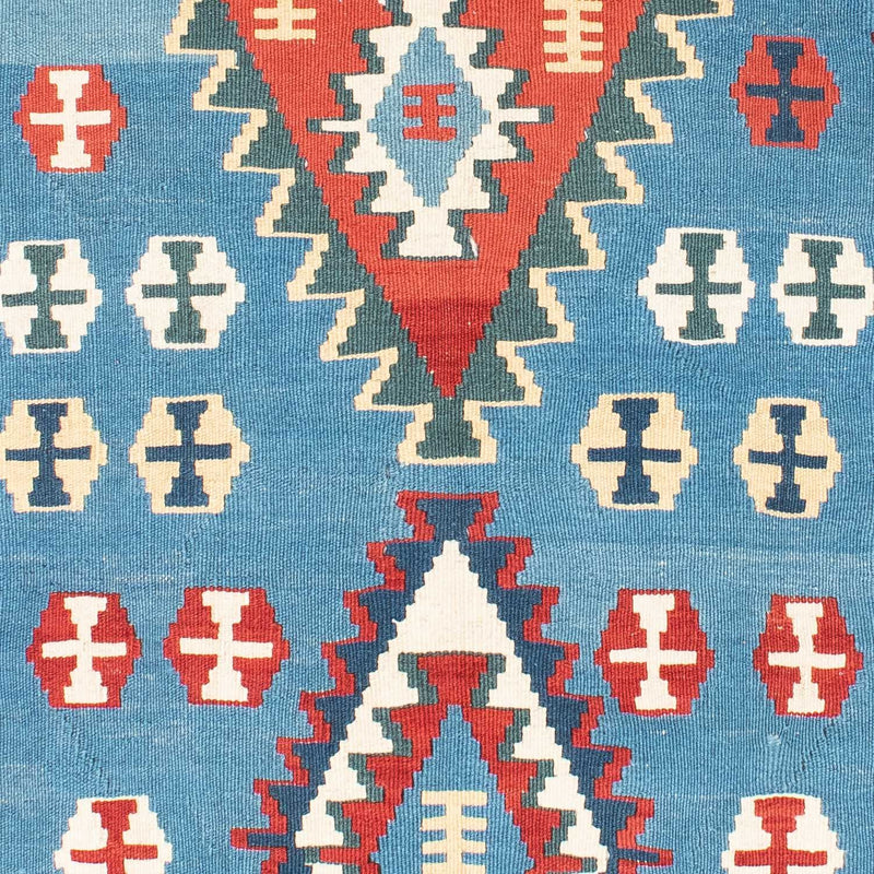 Kelim Teppich - Oriental 173 x 118 cm - blau