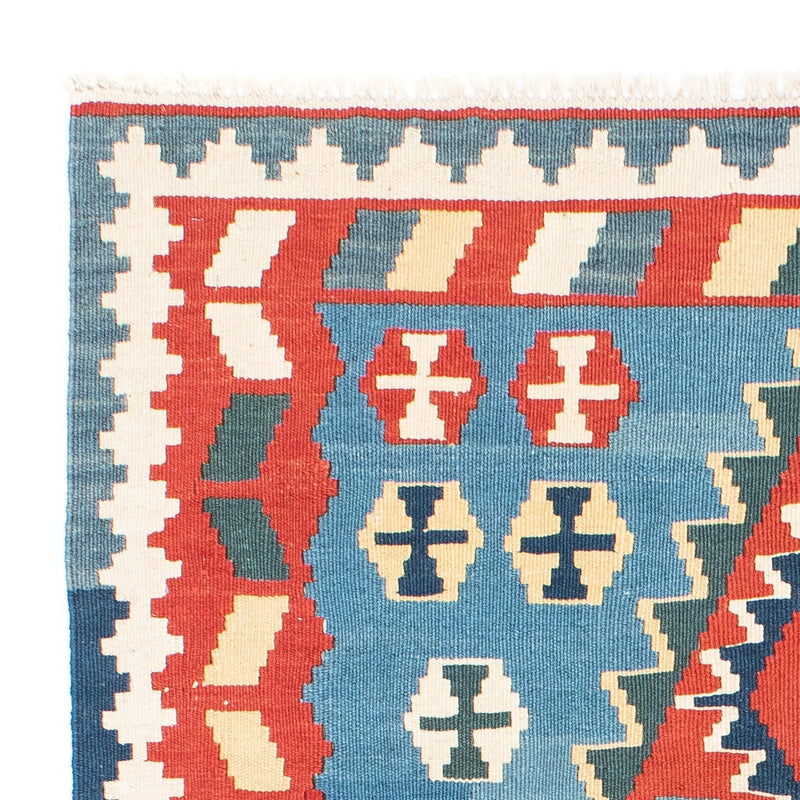 Kelim Teppich - Oriental 173 x 118 cm - blau
