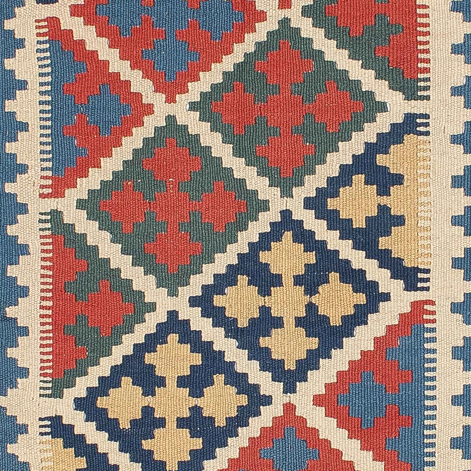 Kelim Teppich - Oriental 174 x 115 cm - blau