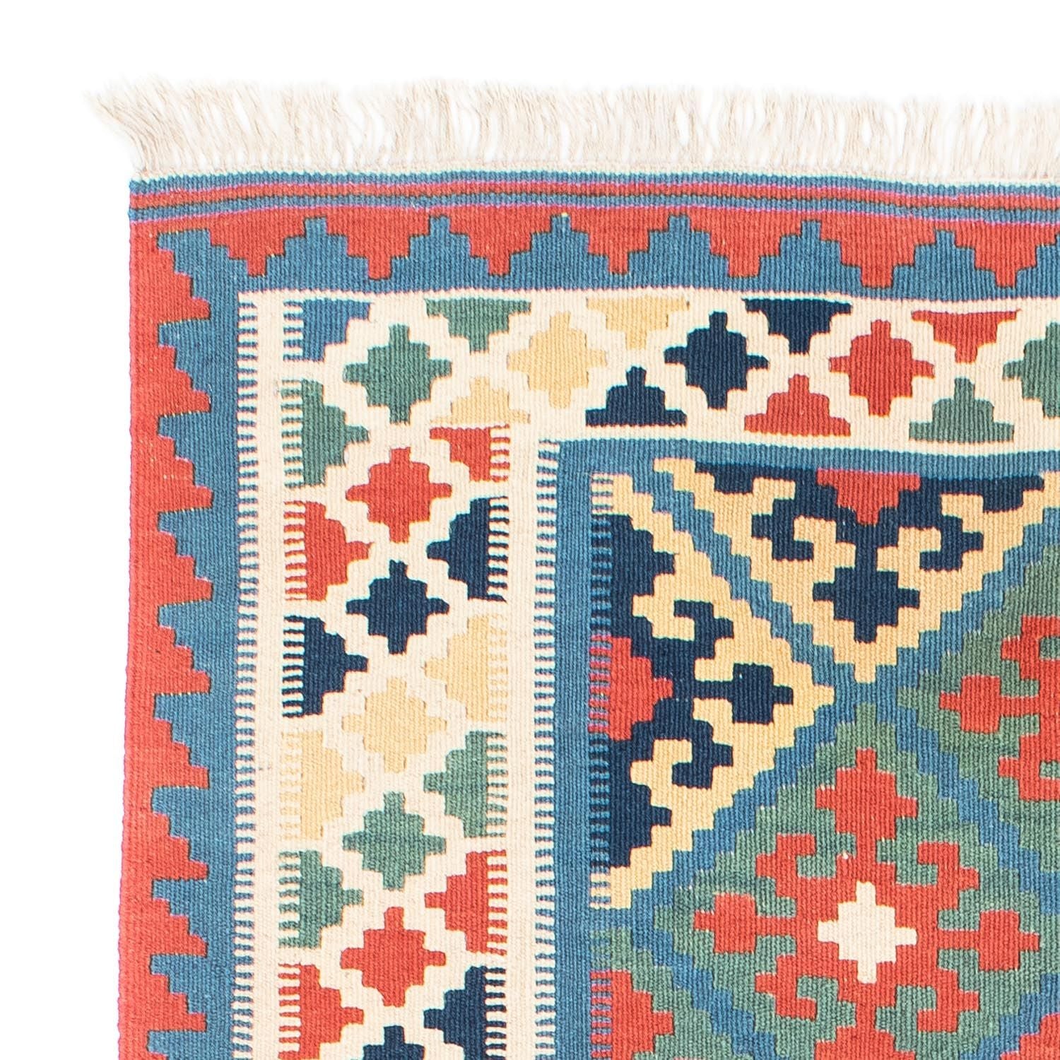 Kelim Teppich - Oriental 173 x 130 cm - blau