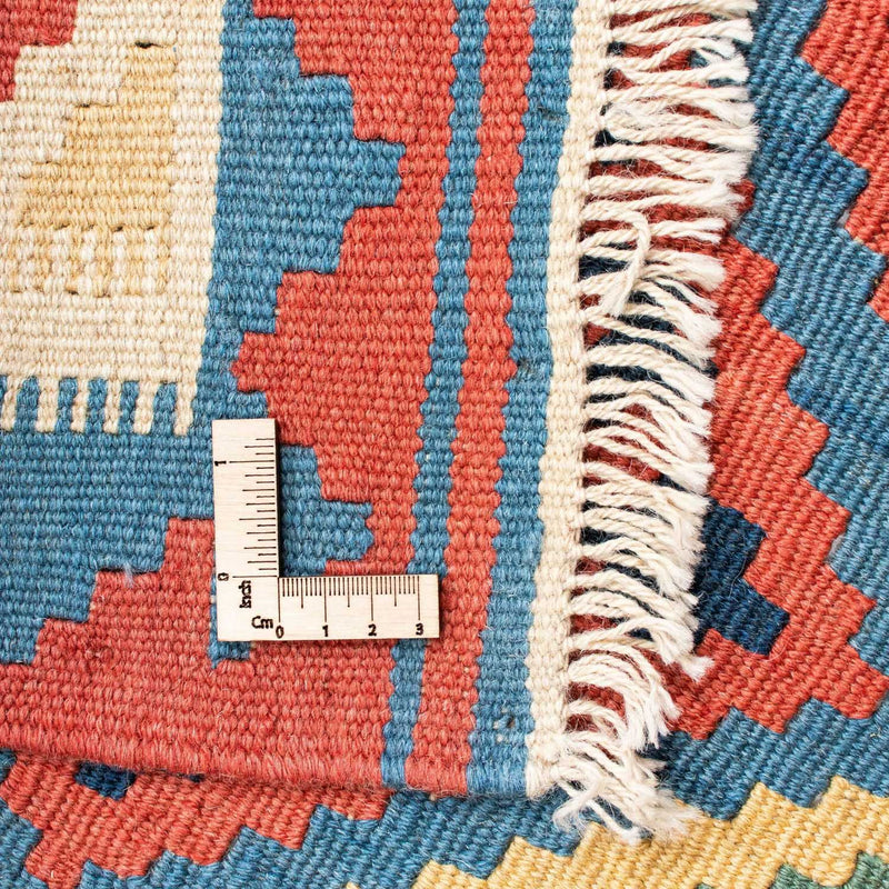 Kelim Teppich - Oriental 173 x 130 cm - blau