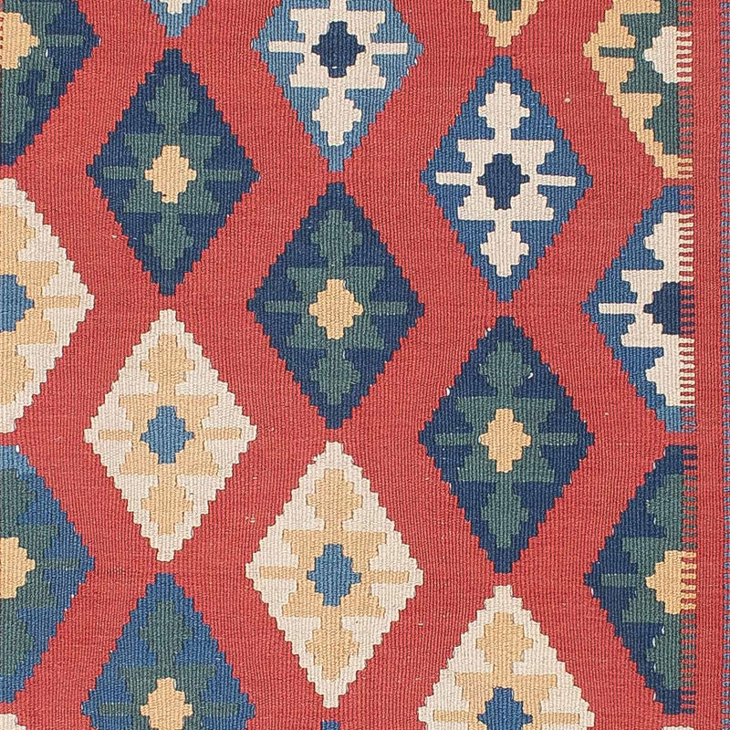 Kelim Teppich - Oriental 177 x 117 cm - blau
