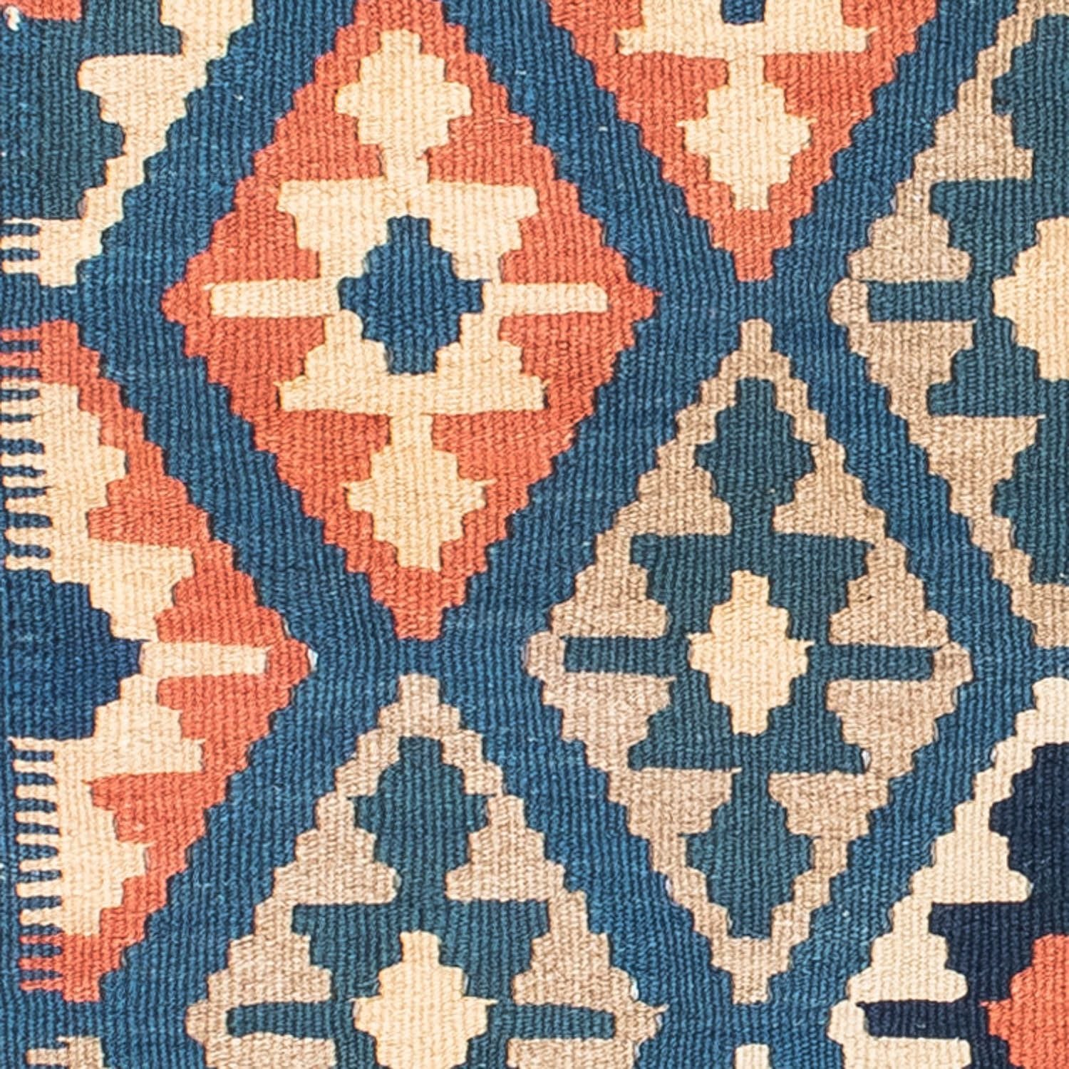 Kelim Teppich - Oriental 152 x 100 cm - blau