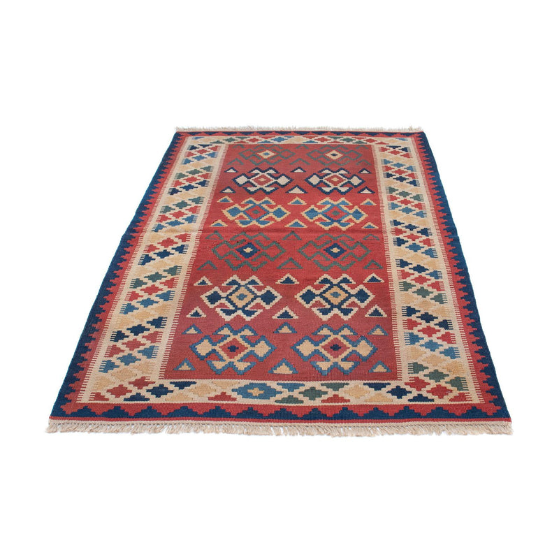 Kelim Teppich - Oriental 156 x 105 cm - dunkelrot
