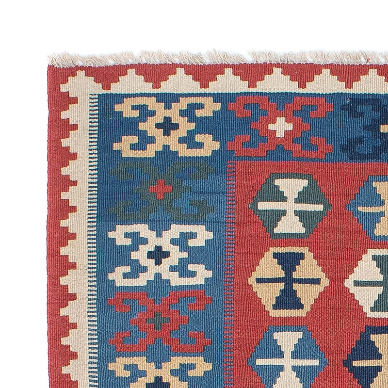 Kelim Teppich - Oriental 167 x 113 cm - blau