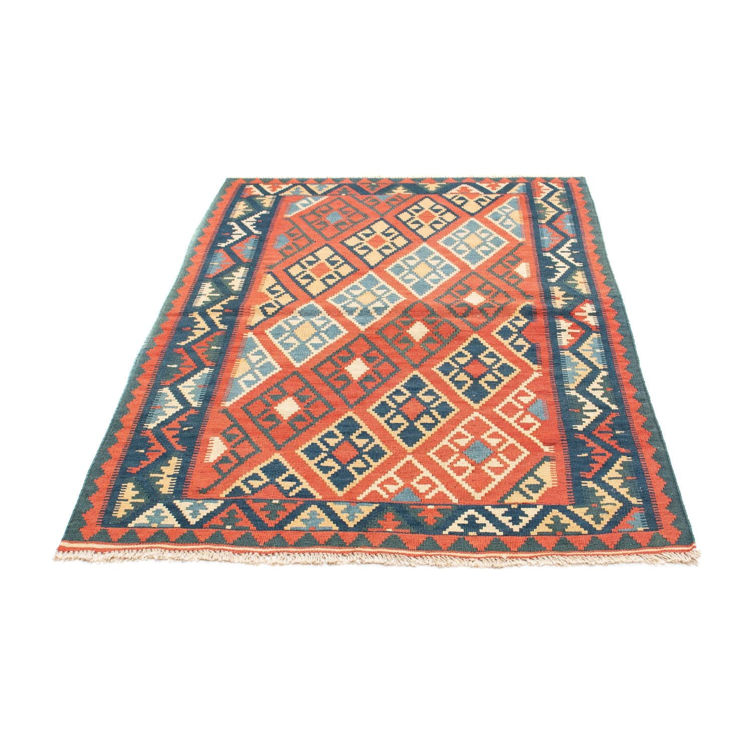 Kelim Teppich - Oriental 156 x 105 cm - rost