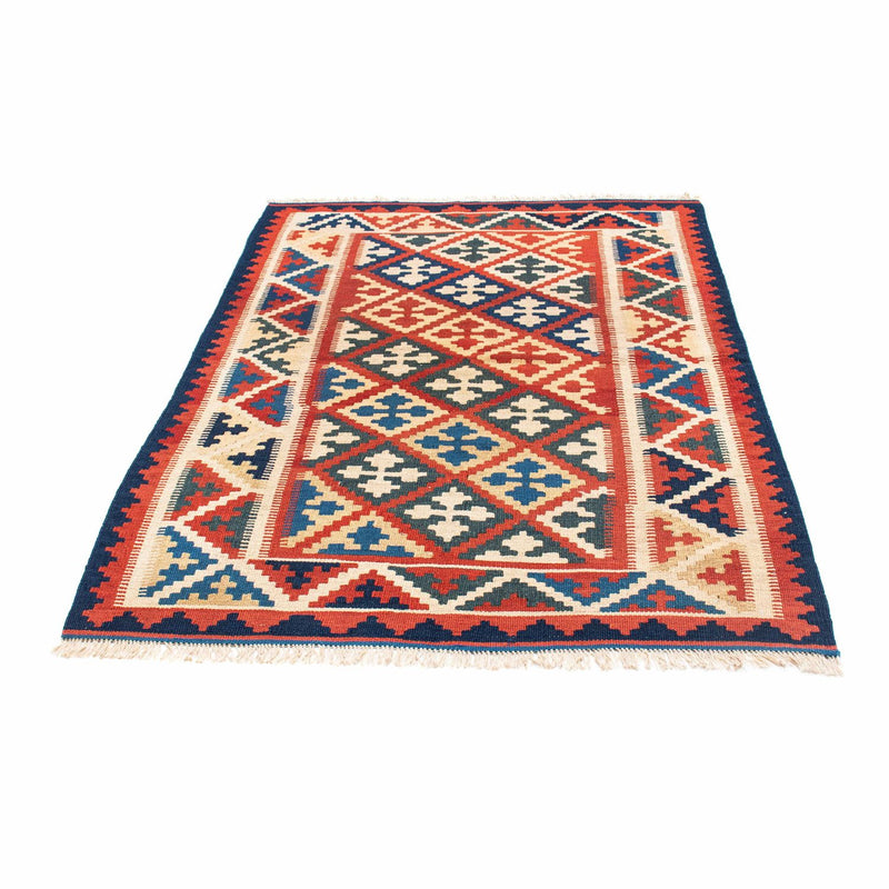 Kelim Teppich - Oriental 160 x 112 cm - rot