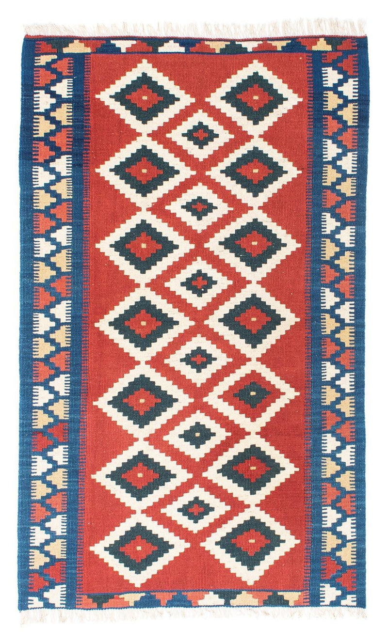 Kelim Teppich - Oriental 156 x 98 cm - rot
