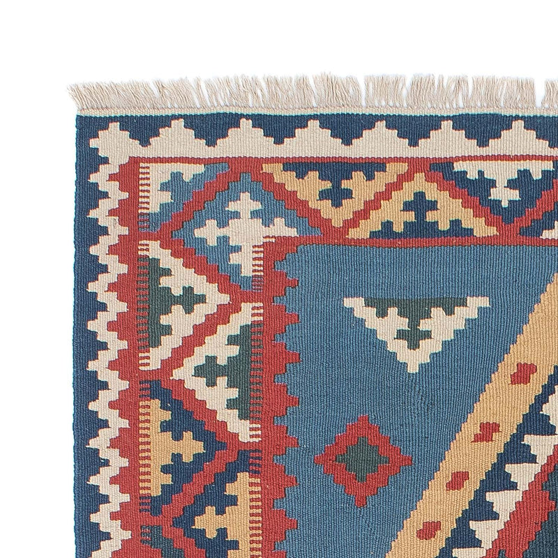 Kelim Teppich - Oriental 183 x 121 cm - blau